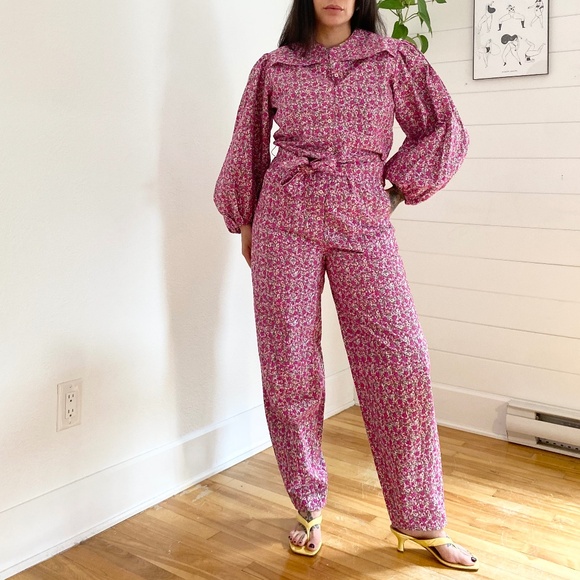 Maje Pyad floral jumpsuit - Picture 4 of 9